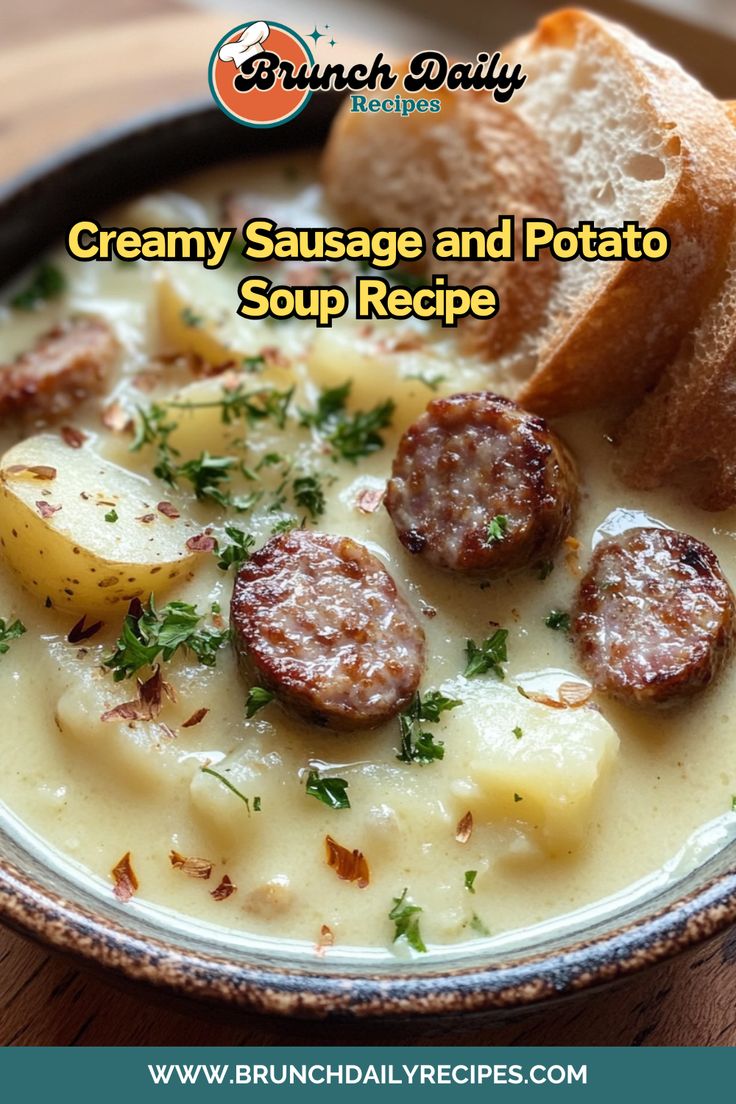 Hearty Creamy Sausage Potato Soup: Quick Weeknight Indulgence